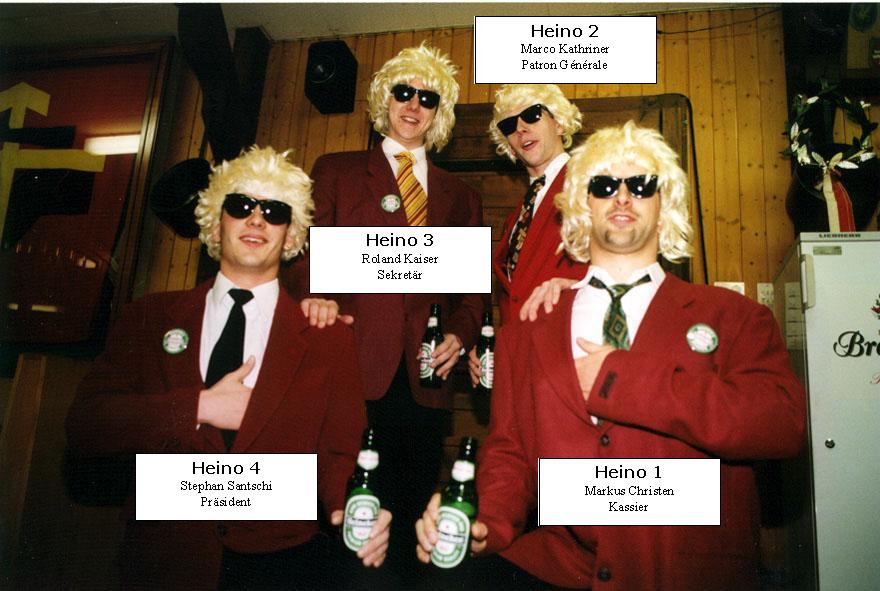 Die vier original Heinos